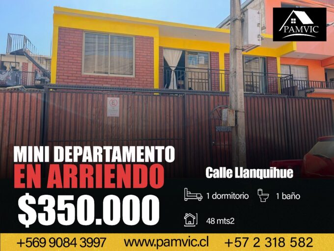 Departamento Calle Llanquihue