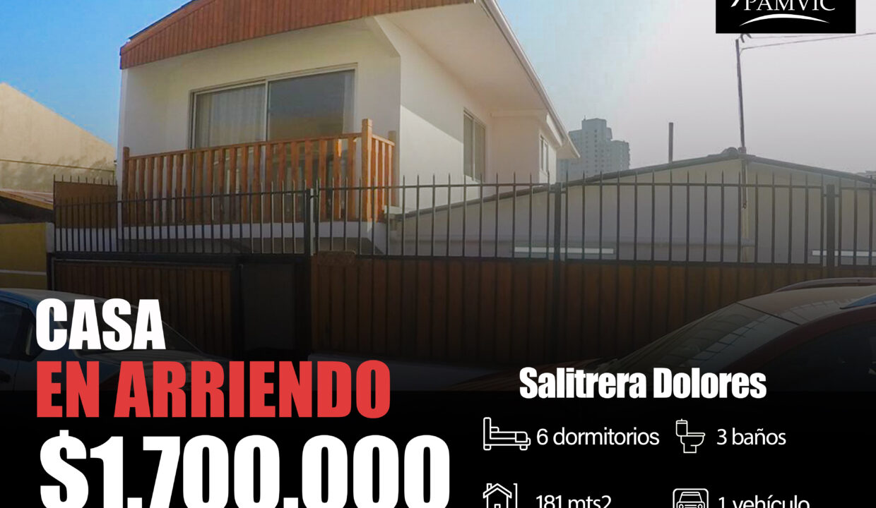 Portada casa en arriendo