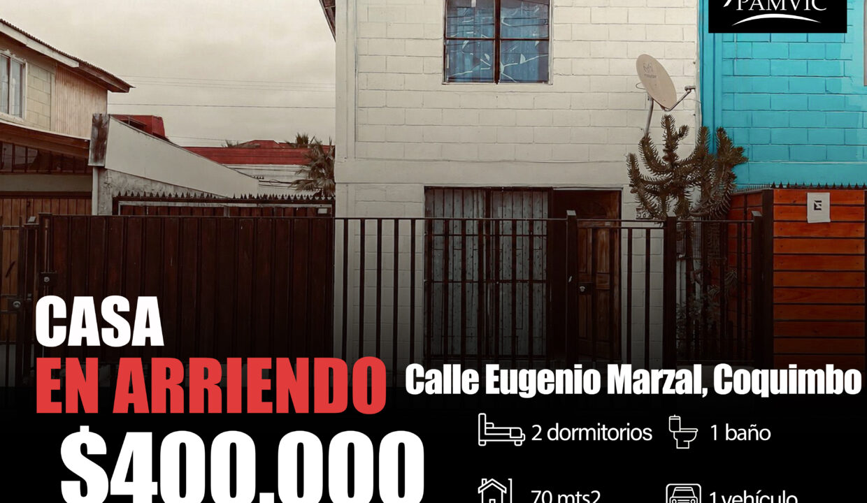Portada casa en arriendo